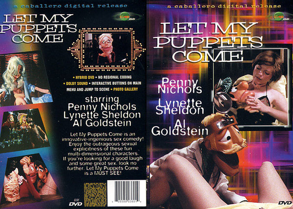 Let My Puppets Come Caballero Classics Factory DVD and Cover.  Undamaged Case.