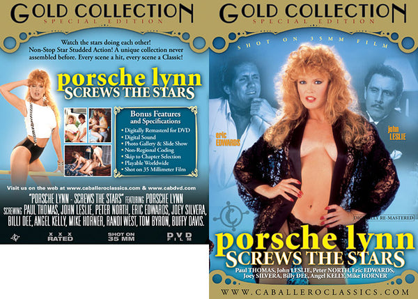 Porsche Lynn Screws The Stars Caballero Classics Reprinted DVD in Sleeve