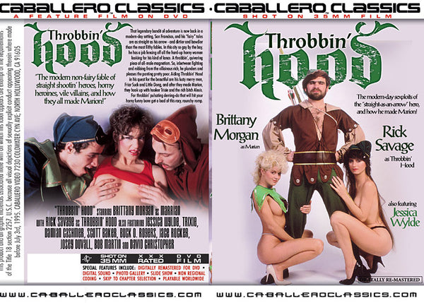 Throbbin Hood Caballero Reprinted DVD in Sleeve