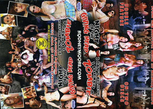 Night Of The Giving Head & I Can't Believe I Fucked A Zombie (2 Disc Set) Exquisite - Parody Factory Sealed DVD