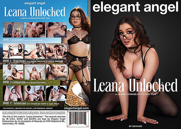 Leana Unlocked Elegant Angel - 2023, 2024 Factory Sealed DVD