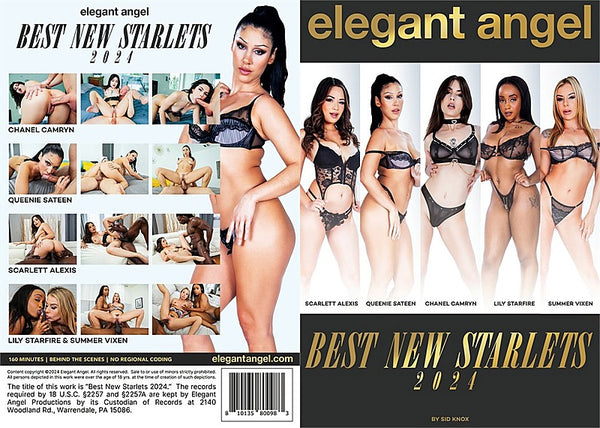 Best New Starlets 2024 Elegant Angel - 2023, 2024 Factory Sealed DVD