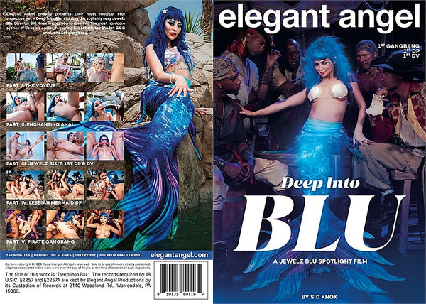 Deep Into Blu Elegant Angel Factory Sealed DVD