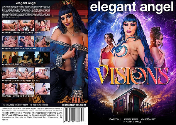 Visions Elegant Angel Factory Sealed DVD