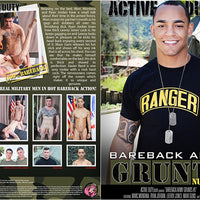 Bareback Army Grunts 6 Active Duty - Gay Sealed DVD, Active (Still Available from the Studio)