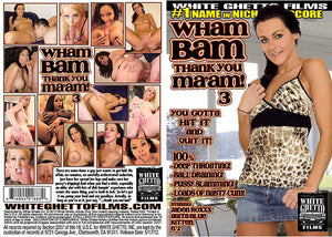 Wham Bam Thank You Ma'am! 3 White Ghetto - Specialty Sealed DVD, Active (Still Available from the Studio)