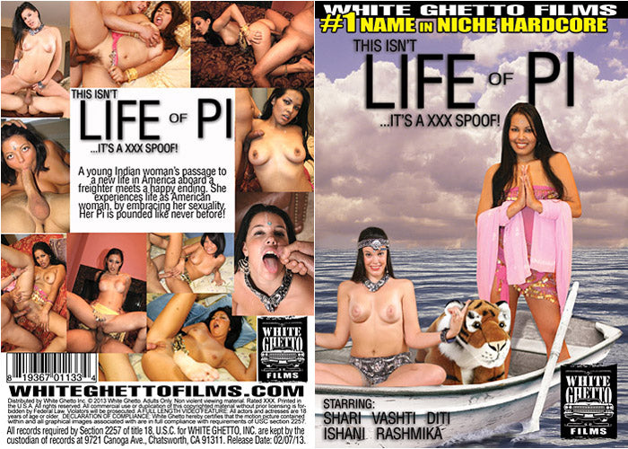 This Isn't Life Of Pi It's A XXX Spoof White Ghetto - Specialty Sealed DVD, Active (Still Available from the Studio)