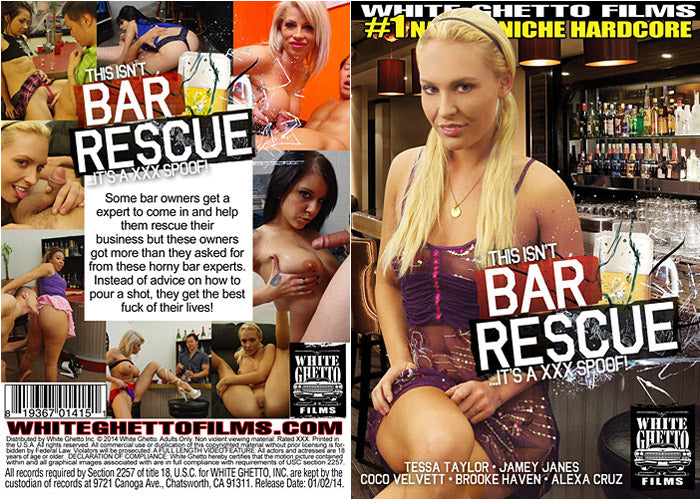 This Isn't Bar Rescue It's A XXX Spoof White Ghetto - Specialty Sealed DVD, Active (Still Available from the Studio)