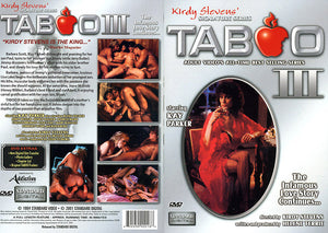 Taboo 3 Standard Digital Sealed DVD - Active (Means Still in Stock from the Studio)