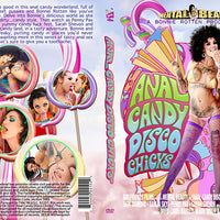 Anal Candy Disco Chicks Mental Beauty - Fetish Orginal Factory DVD, Cover and Case.  No Plastic Wrap