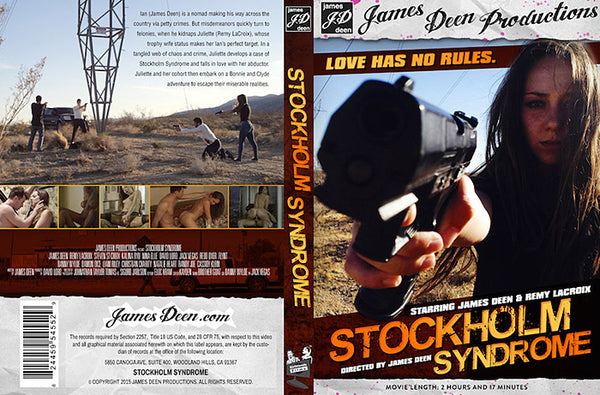 Stockholm Syndrome James Deen - Gonzo Factory Sealed DVD