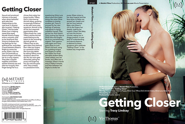 Getting Closer Viv Thomas - Lesbian Sealed DVD - Active