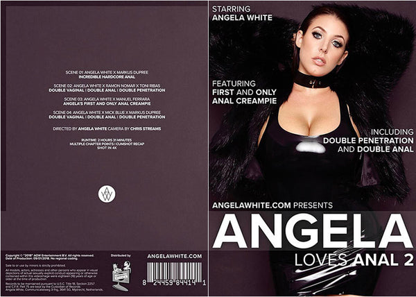 Angela Loves Anal 2 Angela White - All Sex Factory Sealed DVD
