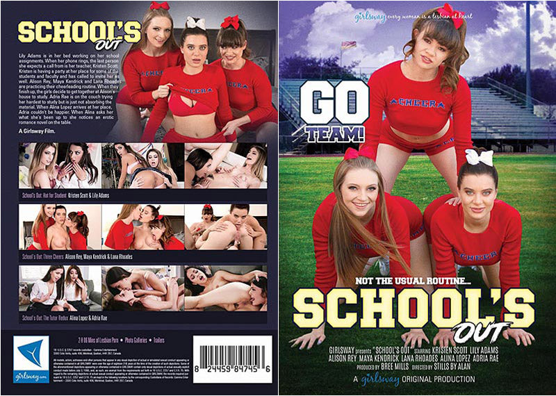 School's Out Girlsway - Lesbian Sealed DVD - Active