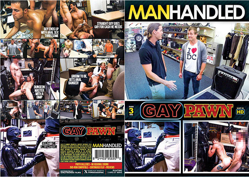 Gay Pawn 1 ManHandled - Gay - Sealed DVD Active