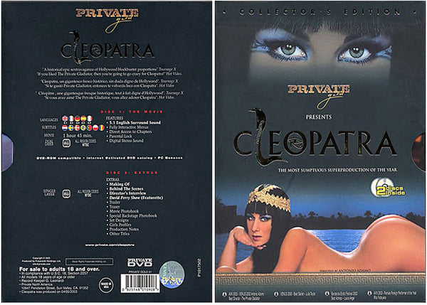 Cleopatra (2 Disc Set) Private - Feature Factory Sealed DVD