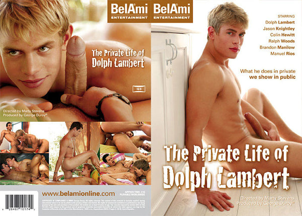 The Private Life Of Dolph Lambert Bel Ami - Gay Factorty Sealed DVD