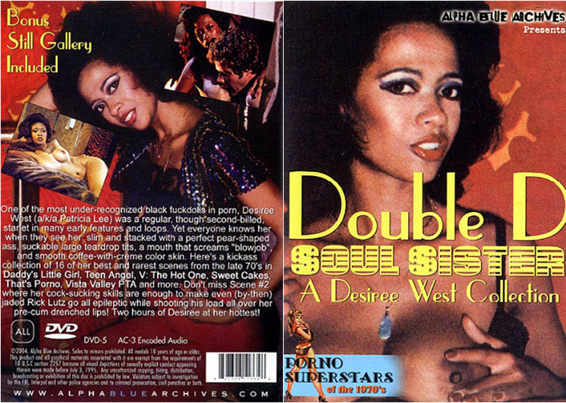 Double D Soul Sister: A Desiree West Collection Alpha Blue Archives Factory Sealed DVD - Active