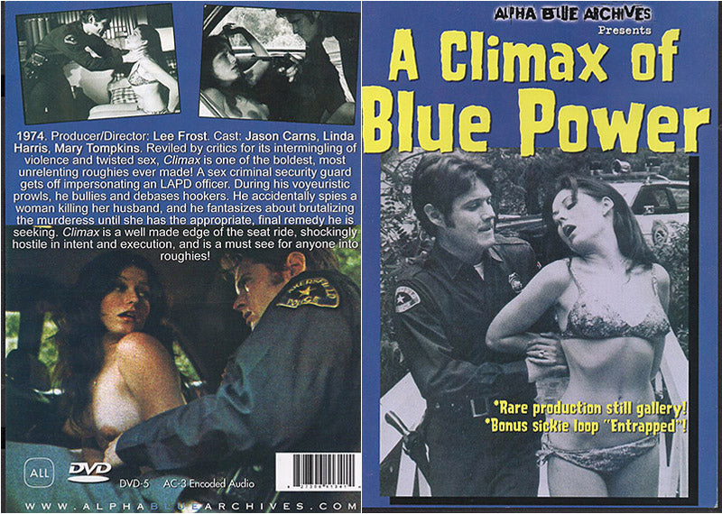 A Climax Of Blue Power Alpha Blue Archives Sealed DVD - Active (Means Still in Stock from the Studio)