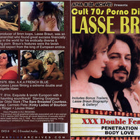 Cult 70s Porno Director: Lasse Braun Double Feature Alpha Blue Archives Sealed DVD - Active