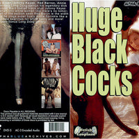 Huge Black Cocks Huge Black Cocks Alpha Blue Archives Sealed DVD