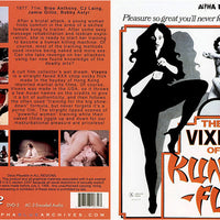 The Vixens Of Kung-Fu Alpha Blue Archives Sealed DVD - Active (Means Still in Stock from the Studio)