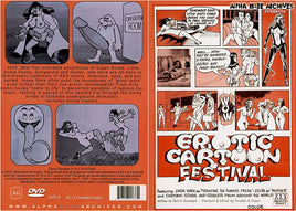 Erotic Cartoon Festival Alpha Blue Archives Sealed DVD - Active (Means still in stock from the Studio)  - October Special