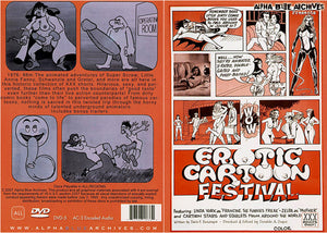 Erotic Cartoon Festival Alpha Blue Archives Factory Sealed DVD - Active