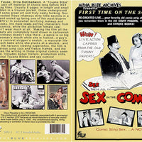 Sex In The Comics Alpha Blue Archives Sealed DVD - Active (Means still in stock from the Studio)  - October Special