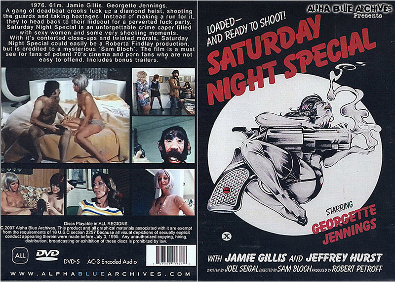 Saturday Night Special Alpha Blue Archives Factory Sealed DVD - Active