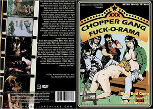 XXX Chopper Gang Fuck-O-Rama Alpha Blue Archives Sealed DVD - Active