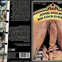 XXX John Holmes Big Cock-O-Rama Triple Feature Alpha Blue Archives Sealed DVD - Active (Means Still in Stock from the Studio)