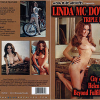 Linda McDowell Triple Feature Alpha Blue Archives Sealed DVD - Active (Means Still in Stock from the Studio)