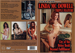 Linda McDowell Triple Feature Alpha Blue Archives Sealed DVD - Active (Means Still in Stock from the Studio)