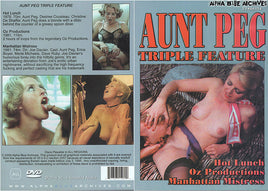 Aunt Peg Triple Feature Alpha Blue Archives Sealed DVD - Active (Means Still in Stock from the Studio)
