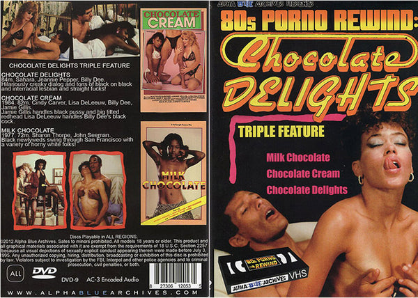 80s Porno Rewind: Chocolate Delights Triple Feature Alpha Blue Archives MarchSpecial - Factory Sealed DVD Current