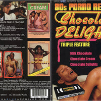 80s Porno Rewind: Chocolate Delights Triple Feature Alpha Blue Archives Sealed DVD - Active (Means Still in Stock from the Studio)