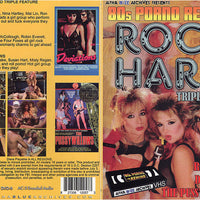 80s Porno Rewind: Rock Hard Triple Feature Alpha Blue Archives Factory Sealed DVD - Active