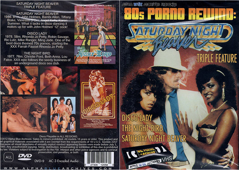 80s Porno Rewind: Saturday Night Beaver Triple Feature Alpha Blue Archives Sealed DVD April Studio Special