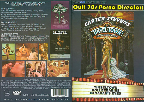 Cult 70s Porno Director: Tinseltown Triple Feature Alpha Blue Archives MarchSpecial - Factory Sealed DVD Current