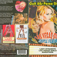 Cult 80s Porno Director: Las Vegas Girls Triple Feature Alpha Blue Archives Sealed DVD - Active (Means still in stock from the Studio)  - October Special