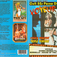 Cult 80s Porno Director: Voyeur Triple Feature Alpha Blue Archives Sealed DVD - Active (Means still in stock from the Studio)  - October Special
