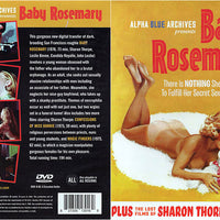 Baby Rosemary Plus The Lost Films Of Sharon Thorpe Alpha Blue Archives Sealed DVD Active, Still in Production