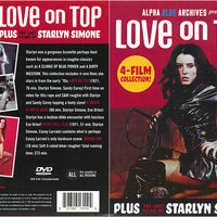 Love On Top Plus The Lost Films Of Starlyn Simone Alpha Blue Archives Sealed DVD - Active (Means Still in Stock from the Studio)