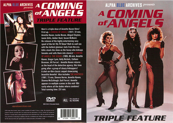 A Coming Of Angels Triple Feature Alpha Blue Archives Factory Sealed DVD