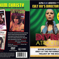 Cult 80's Director Series: Divine Atrocities Alpha Blue Archives Sealed DVD - Active (Means still in stock from the Studio)  - October Special