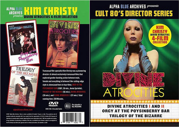 Cult 80's Director Series: Divine Atrocities Alpha Blue Archives MarchSpecial - Factory Sealed DVD Current