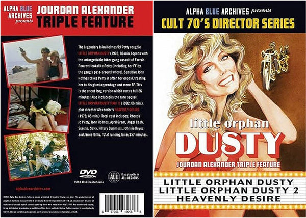 Cult 70's Director Series: Little Orphan Dusty Triple Feature Alpha Blue Archives Factory Sealed DVD