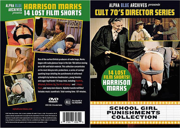 Cult 70's Director Series: School Girl Punishments Collection Alpha Blue Archives Factory Sealed DVD