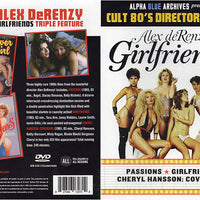 Cult 80's Director Series: Alex De Renzy's Girlfriends Triple Feature Alpha Blue Archives Sealed DVD - Active (Means still in stock from the Studio)  - October Special